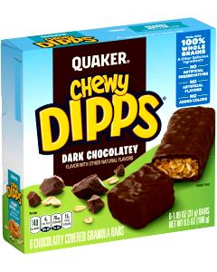 31 Grams Granola Bar, Chewy Dipps Dark Chocolatey