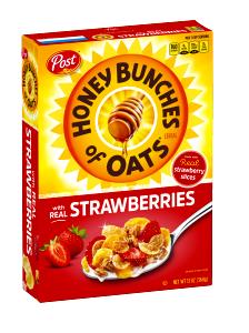 31 Grams Honey Bunches Of Oats With Real Strawberries
