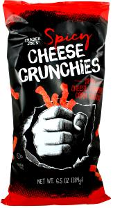 33 pieces (1 oz) Spicy Cheese Crunchies