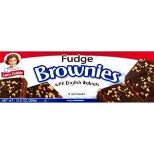 3.4 oz (99 g) Fudge Nut Brownie