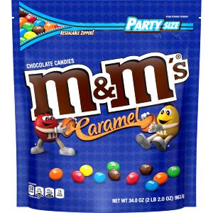 34 pieces (1 oz) Dark Chocolate M&M