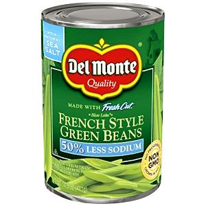 3.5 bowls (120 g) French Style Green Beans
