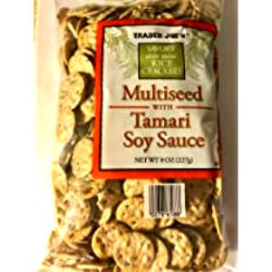 35 crackers (28 g) Multiseed with Soy Sauce Thin Mini Rice Crackers