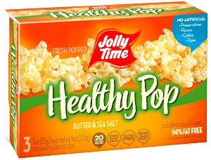 3.5 cups poppped Natural Butter Flavor Microwave Popcorn