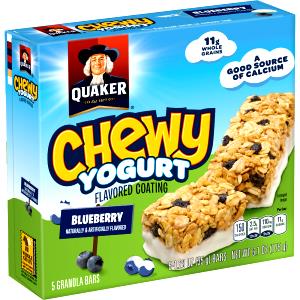 35 Grams Granola Bar, Chewy Yogurt Blueberry