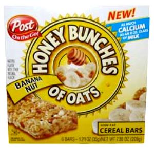 35 Grams Honey Bunches Of Oats, Banana Nut Bar