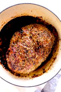 3.5 oz (100 g) Seasoned Boneless Leg of Lamb