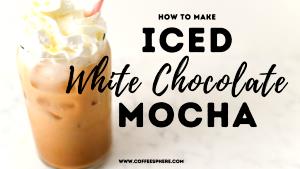 359 Grams ICED NORTHERN LITE MOCHA - Small - Skim Milk - White Chocolate - No Whip