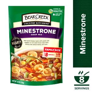36 Fl Oz Ministrone Soup Mix, Prepared
