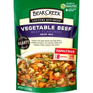 36 Fl Oz Vegetable Beef Soup Mix, Prepared