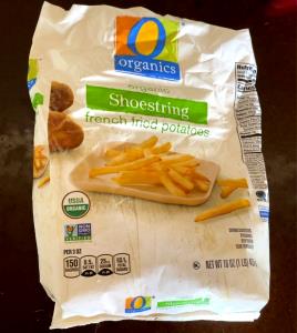 36 pieces (84 g) Organic Shoestring French Fried Potatoes