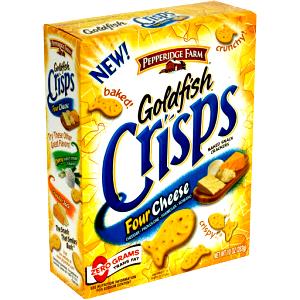 37 Crackers Goldfish Crisps, Four Cheese