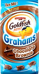 37 pieces (1 oz) Goldfish Baked Grahams - Chocolate