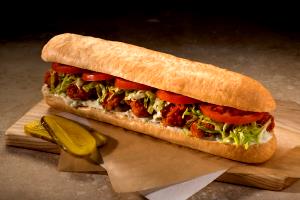 379 Grams Chicken Finger Sub: 7" Sub With Lettuce & Tomato