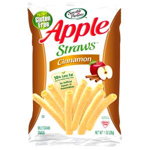 38 straws (1 oz) Cinnamon Apple Straws