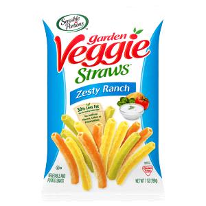 38 straws (28 g) Zesty Ranch Veggie Straws
