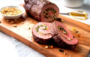 383 Grams Roast Beef: 7" Sub (Rye Roll)