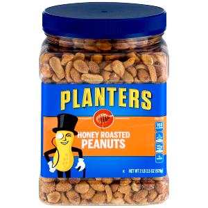 39 nuts (28 g) Honey Roasted Peanuts