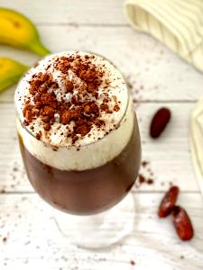 392 Grams ICED MOCHA - Small - Soy Milk - Milk Chocolate - With Non-Fat Whip