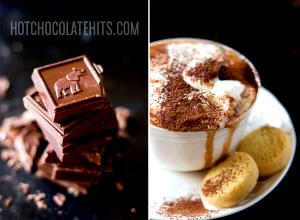 394 Grams HOT CHOCOLATE - Medium - 2% Milk - Dark Chocolate - With Non-Fat Whip