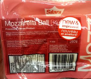 3cm cube (30 g) Mozzarella Cheese Part Skim