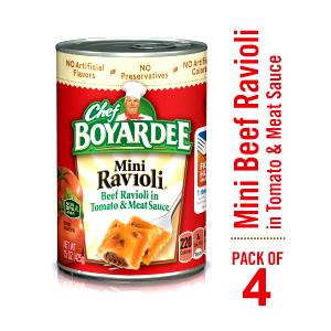 4 1/2 Oz Small Meat Ravioli (Pasta Only)