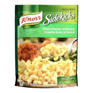 4 2/5 Oz Side Dishes, Deluxe Rotini & White Cheddar Cheese Sauce With Brocoli