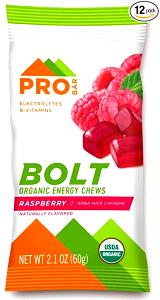 4-5 chews (30 g) Bolt Organic Energy Chews