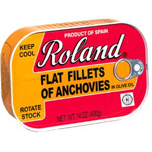 4 Anchovies Anchovy Fillets İn Olive Oil, Flat, Spain