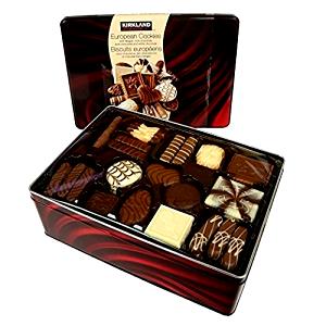 4 assorted cookies (32 g) European Cookies with Belgian Chocolate