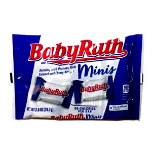 4 bars (45 g) Baby Ruth Miniatures