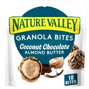4 bites (30 g) Almond Butter Granola Bites Toasted Coconut Chocolate