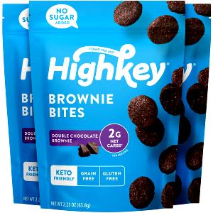 4 bites (30 g) Double Chocolate Brownie Bites