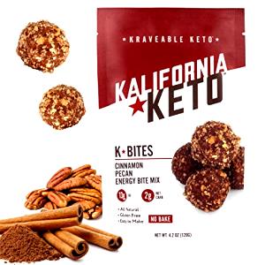 4 bites (40 g) Cinnamon Pecan Keto Bites