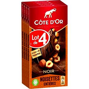 4 block (42 g) Dark Chocolate with Hazelnuts
