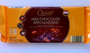 4 blocks Milk Chocolate with Almonds
