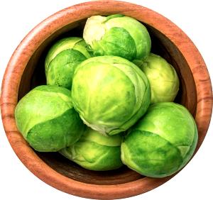 4 brussels sprouts (76 g) Brussels Sprouts