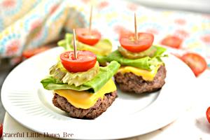 4 burgers (80 g) Cheeseburger Bites