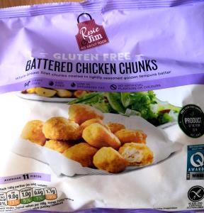 4 chunks Gluten Free Chicken Breast Chunks
