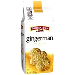4 cookies (28 g) Gingerman Homestyle Cookies