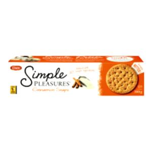 4 cookies (28 g) Simple Pleasures Cinnamon Snaps