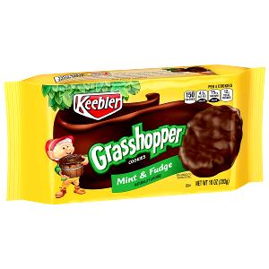 4 cookies (29 g) Fudge Shoppe Grasshopper Fudge Mint Cookies