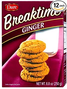 4 cookies (30 g) Breaktime Ginger Cookies