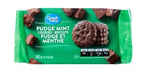 4 cookies (32 g) Fudge Mint Cookies