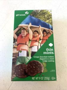 4 cookies (32 g) Thin Mints Girl Scout Cookies