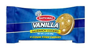 4 cookies (36 g) Vanilla Sandwich Cookies