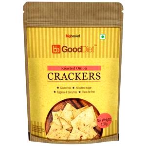 4 crackers (15 g) Roasted Onion & Black Pepper Crackers