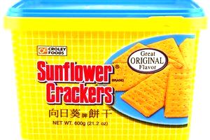 4 crackers (20 g) Sunflower Crackers