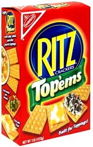 4 Crackers Ritz Cracker, Top