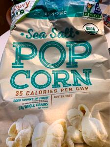 4 cups (28 g) Sea Salt Popcorn